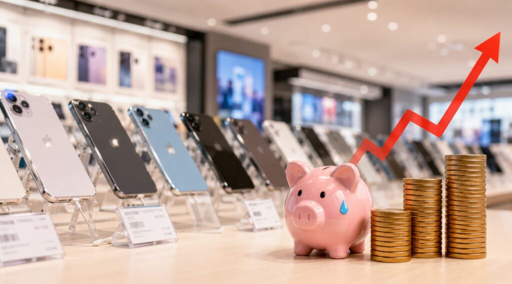 メモリ不足でスマホの価格が高騰！型落ちや中古も検討しよう